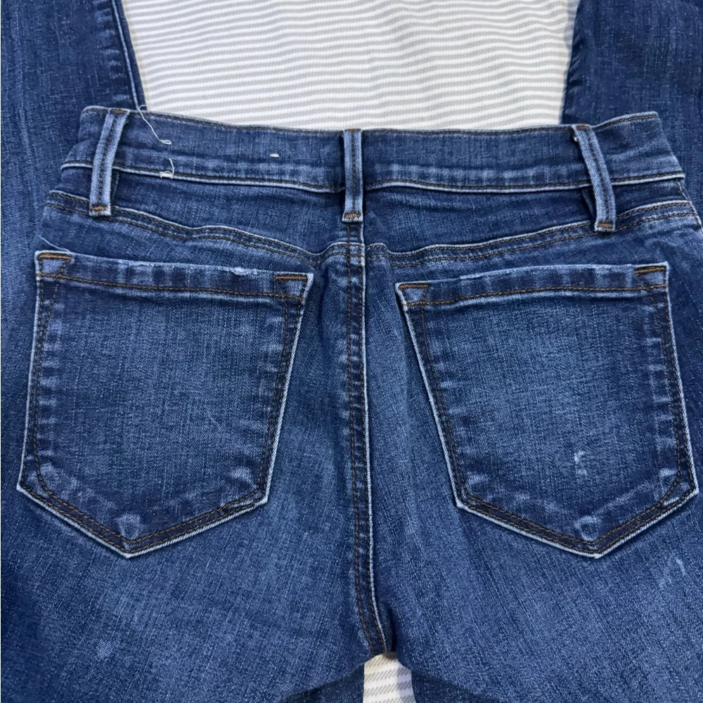 LOFT Dark Indigo Women's Skinny Jeans - Picture 4 of 5